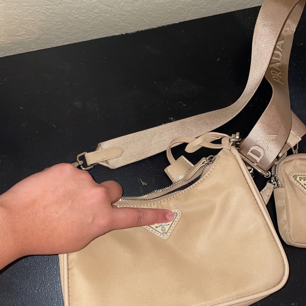 Beige bag